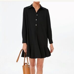 BNWT. Size L. Tuckernuck Black Callahan Shirt Dress.